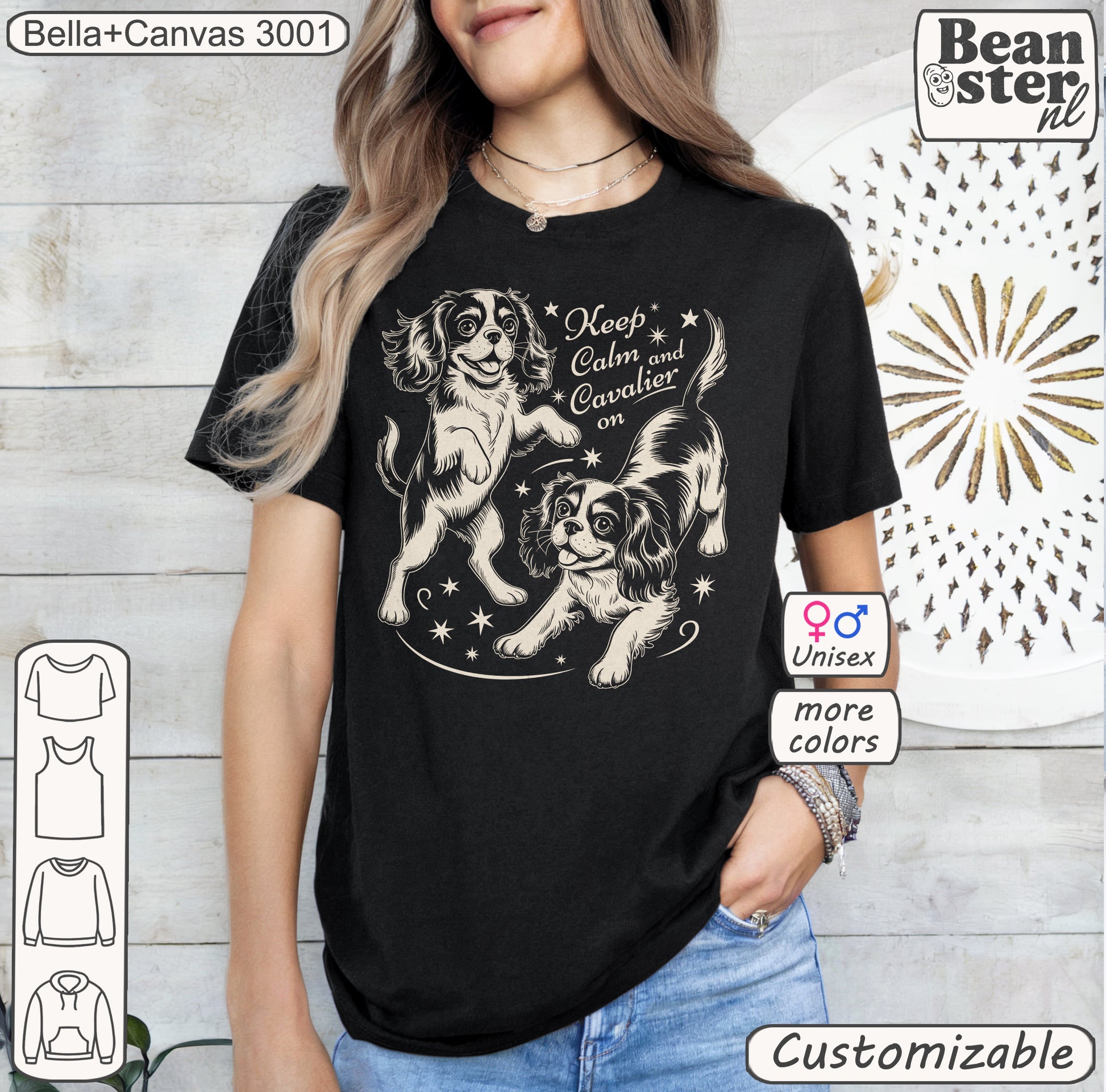 Cavalier King Charles Spaniel Tee – Cute Custom Dog Shirt