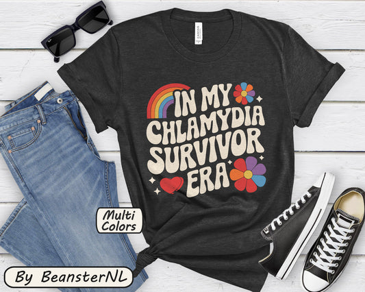 Chlamydia Survivor Era T-Shirt Funny Meme Shirt 