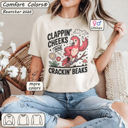 Naughty Parrot Pun T-Shirt