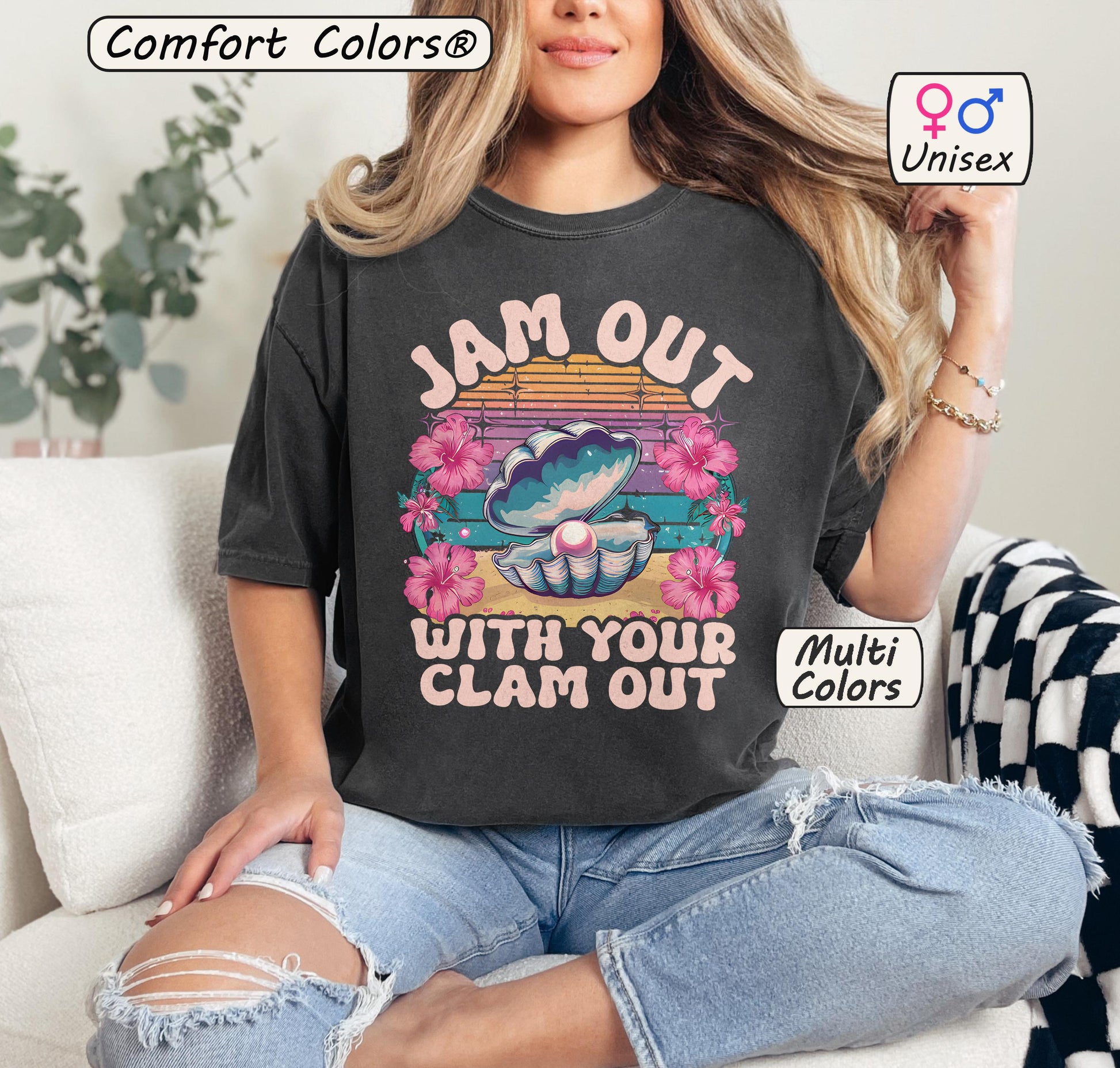 Comfort Colors® Jam Out With Your Clam Out Shirt