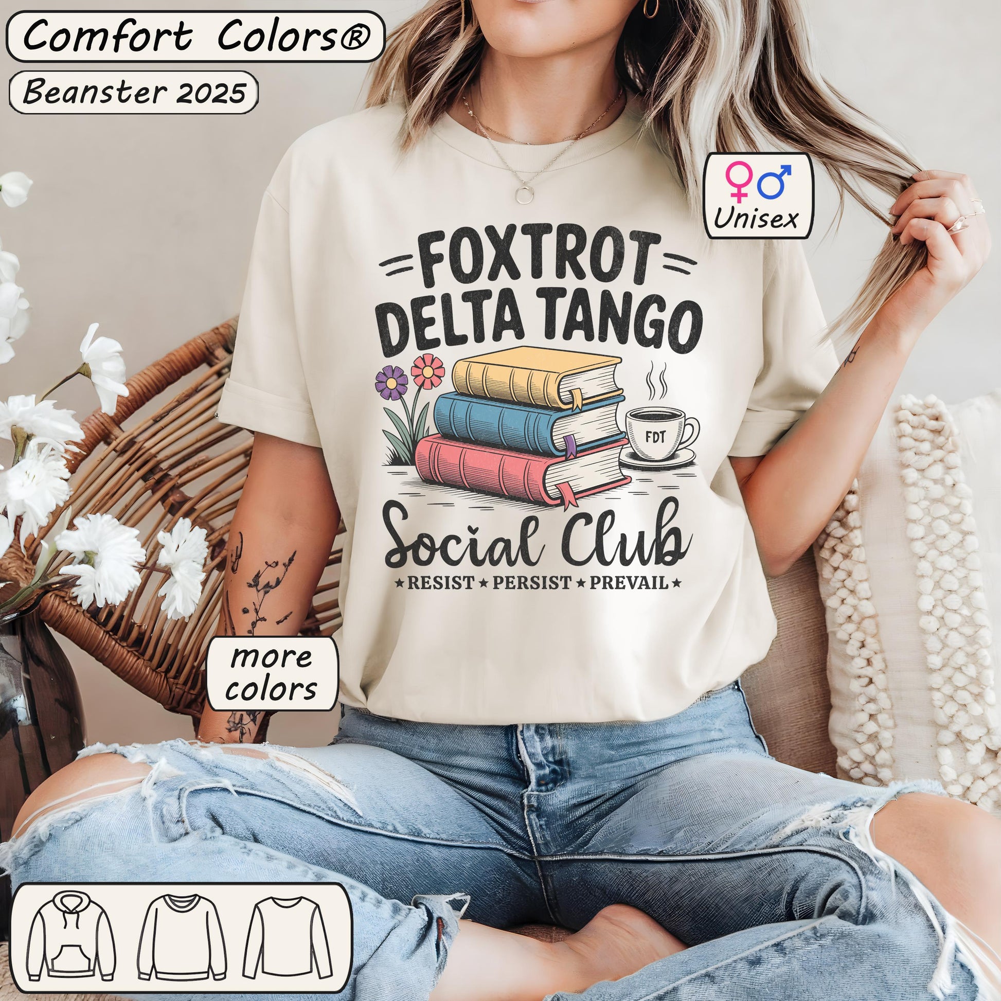 Foxtrot Delta Tango Comfort Colors® Shirt Subtle Anti Trump Shirts