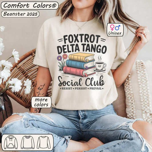 Foxtrot Delta Tango Comfort Colors® Shirt Subtle Anti Trump Shirts