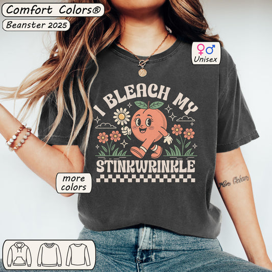 I Bleach My Stink Wrinkle Comfort Colors® Pepper Shirt 