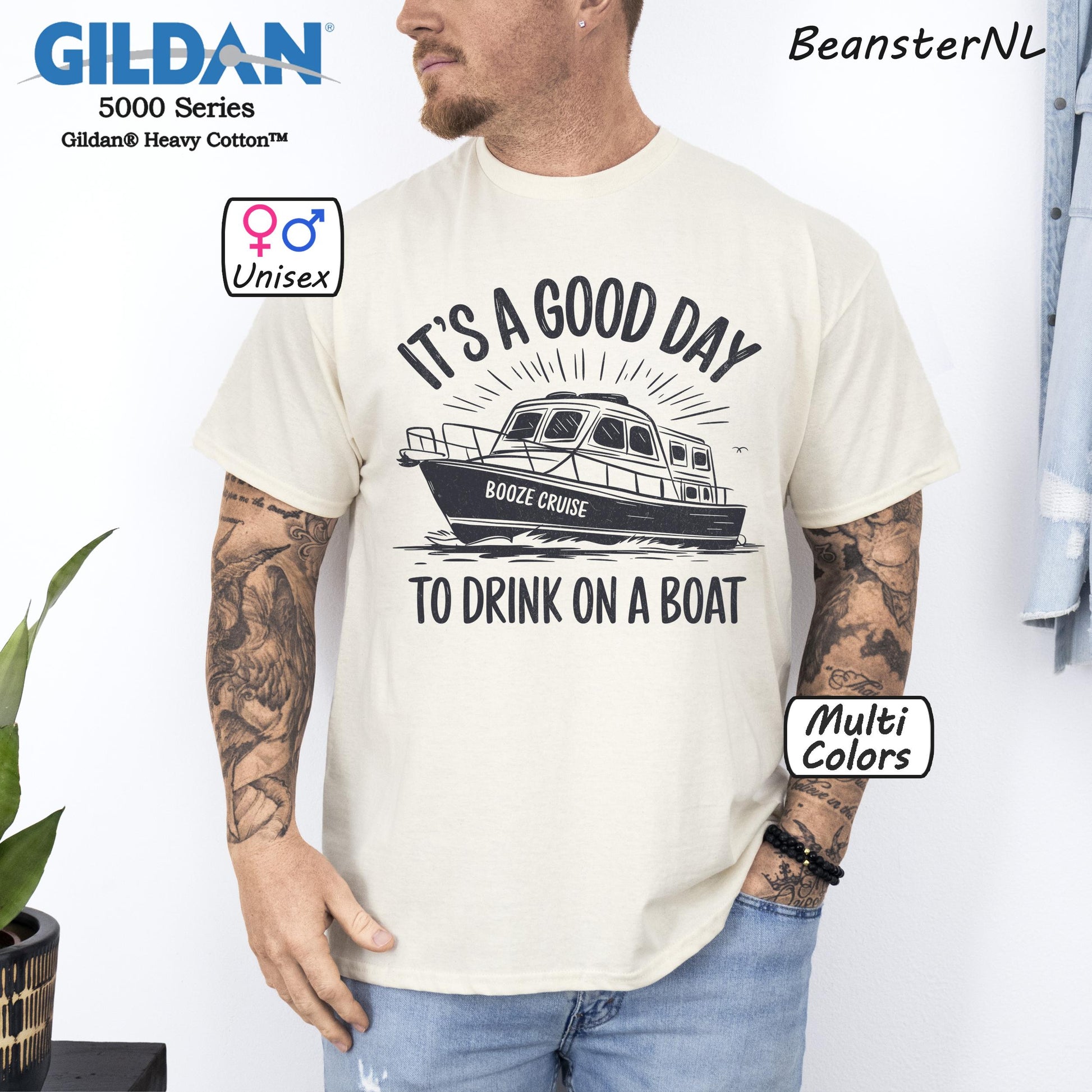 It's A Good Day To Drink On A Boat T-Shirt – Fun Tee