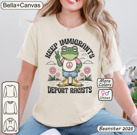 Keep Immigrants Trade Racists Shirt