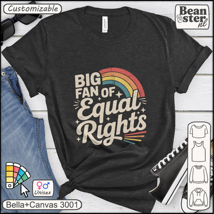 LGBTQIA activist vintage graphic tee with equality message