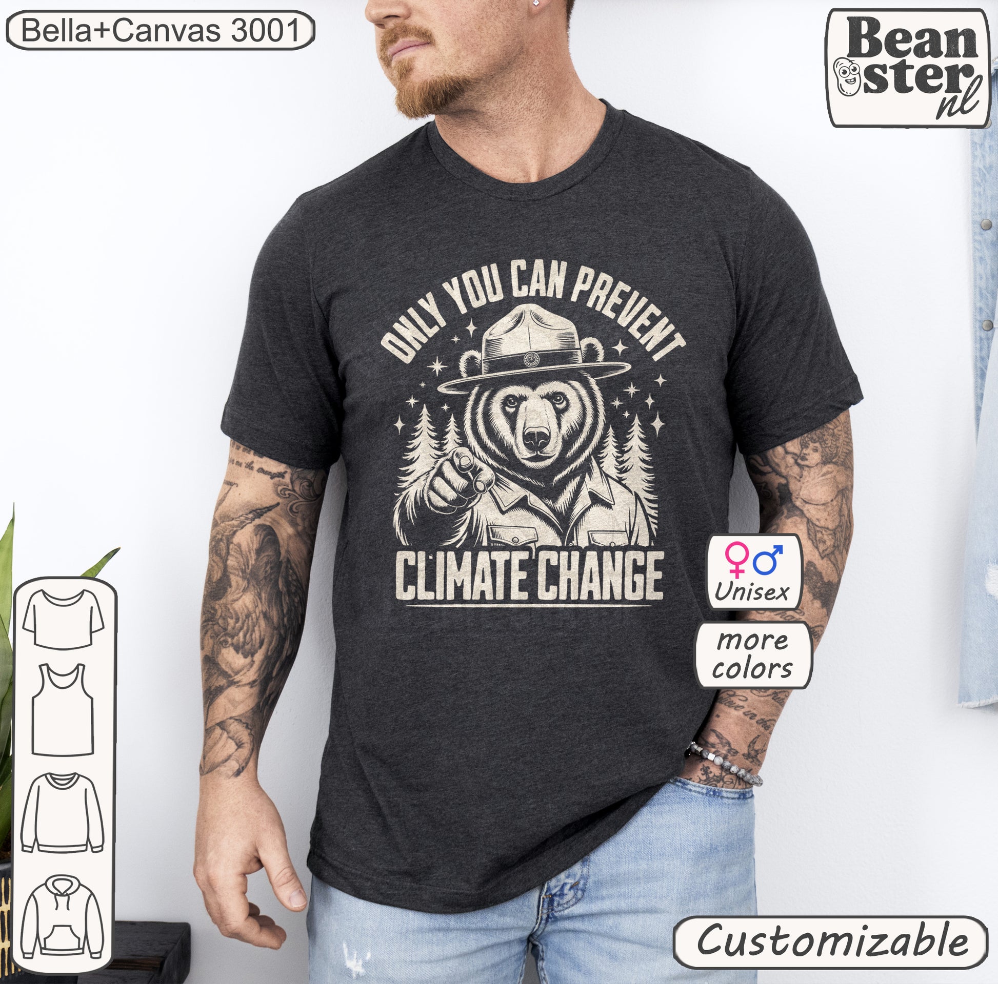Only You Can Prevent Climate Change Shirt