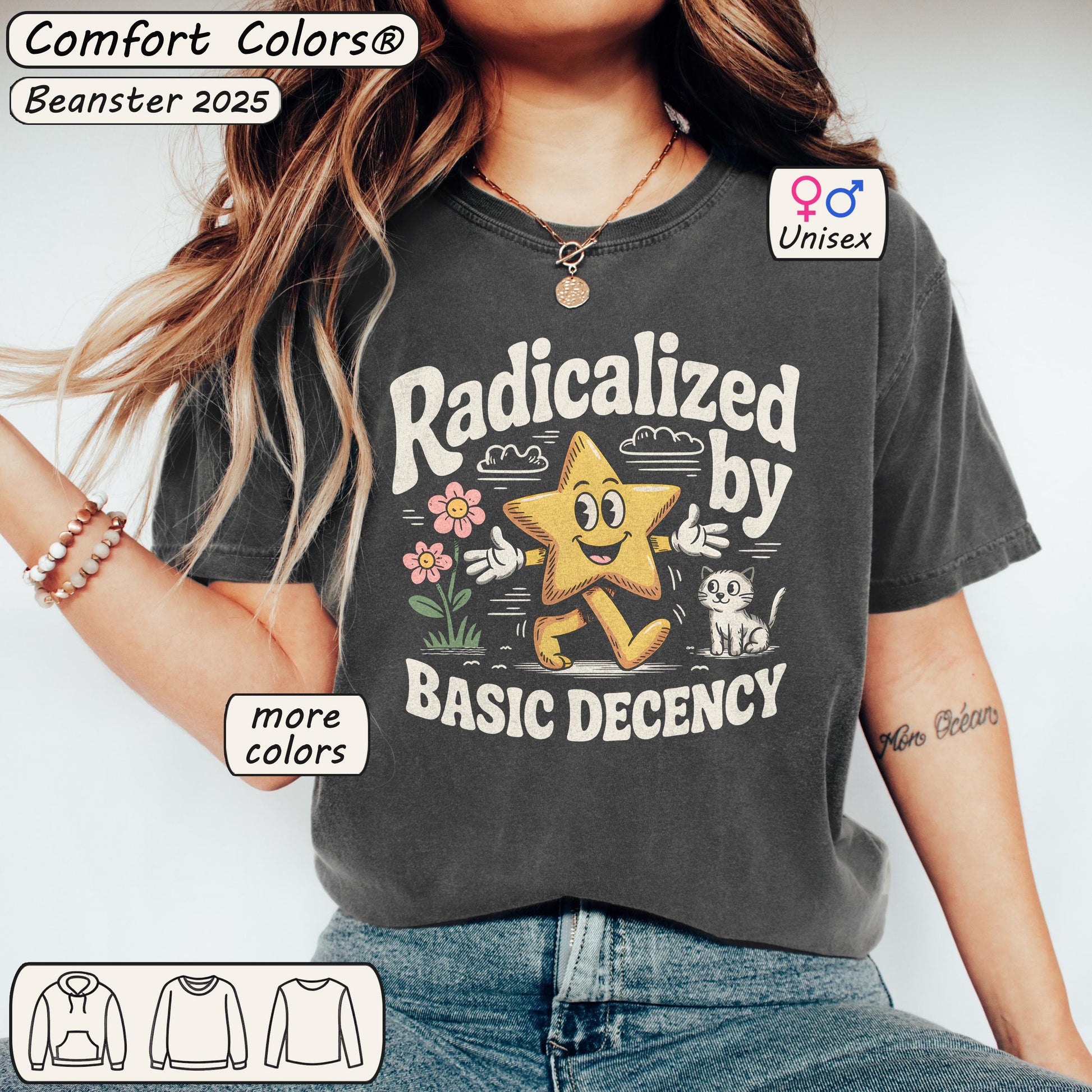 Radicalized By Basic Decency Comfort Colors® Shirt 