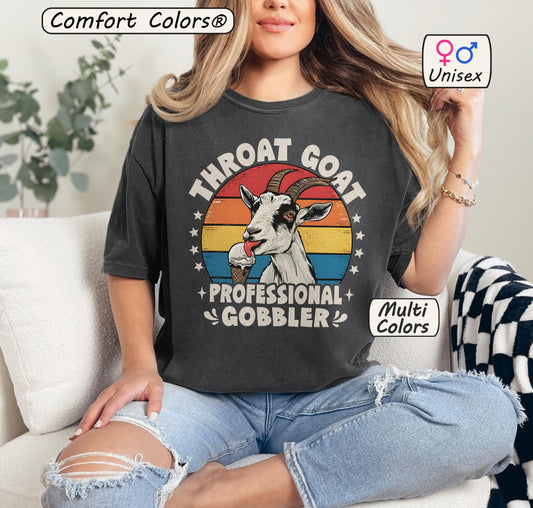 Throat Goat Retro Ice Cream Shirt The Original