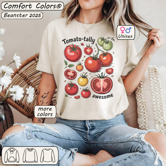 Tomato-Tally Unhinged T-Shirt | Tomato Graphic Tee