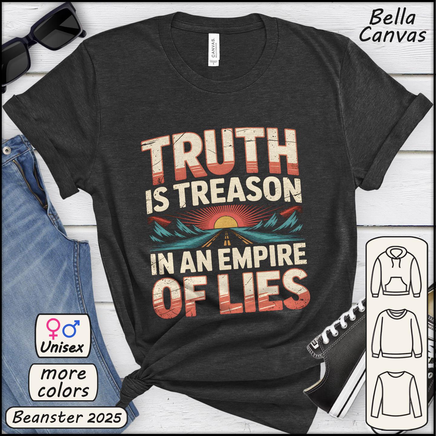 Truth Is Treason In An Empire Of Lies Shirt