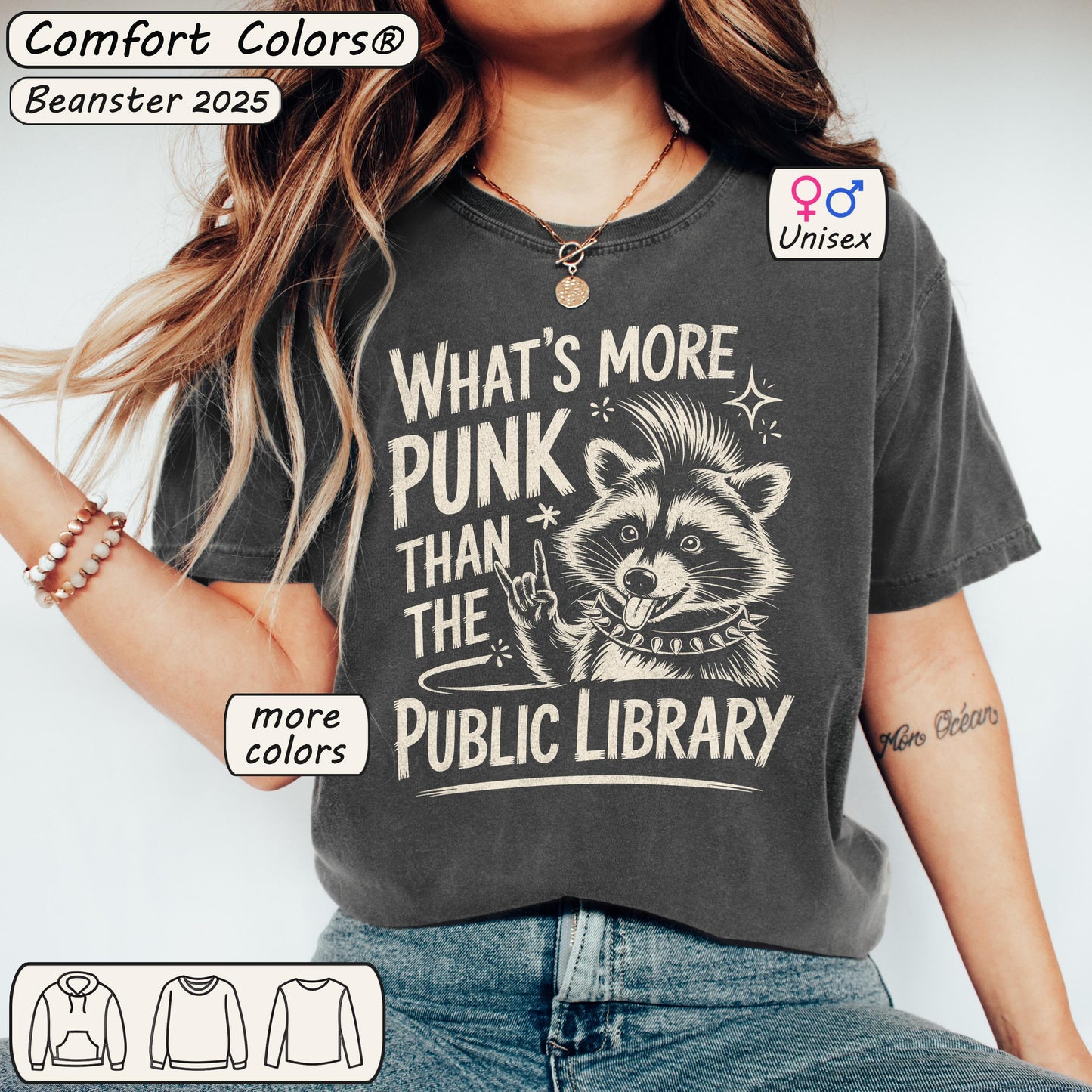 What's More Punk Than The Public Library Shirt