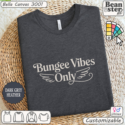 Original bungee workout t-shirt – cord jumping and aerial fitness