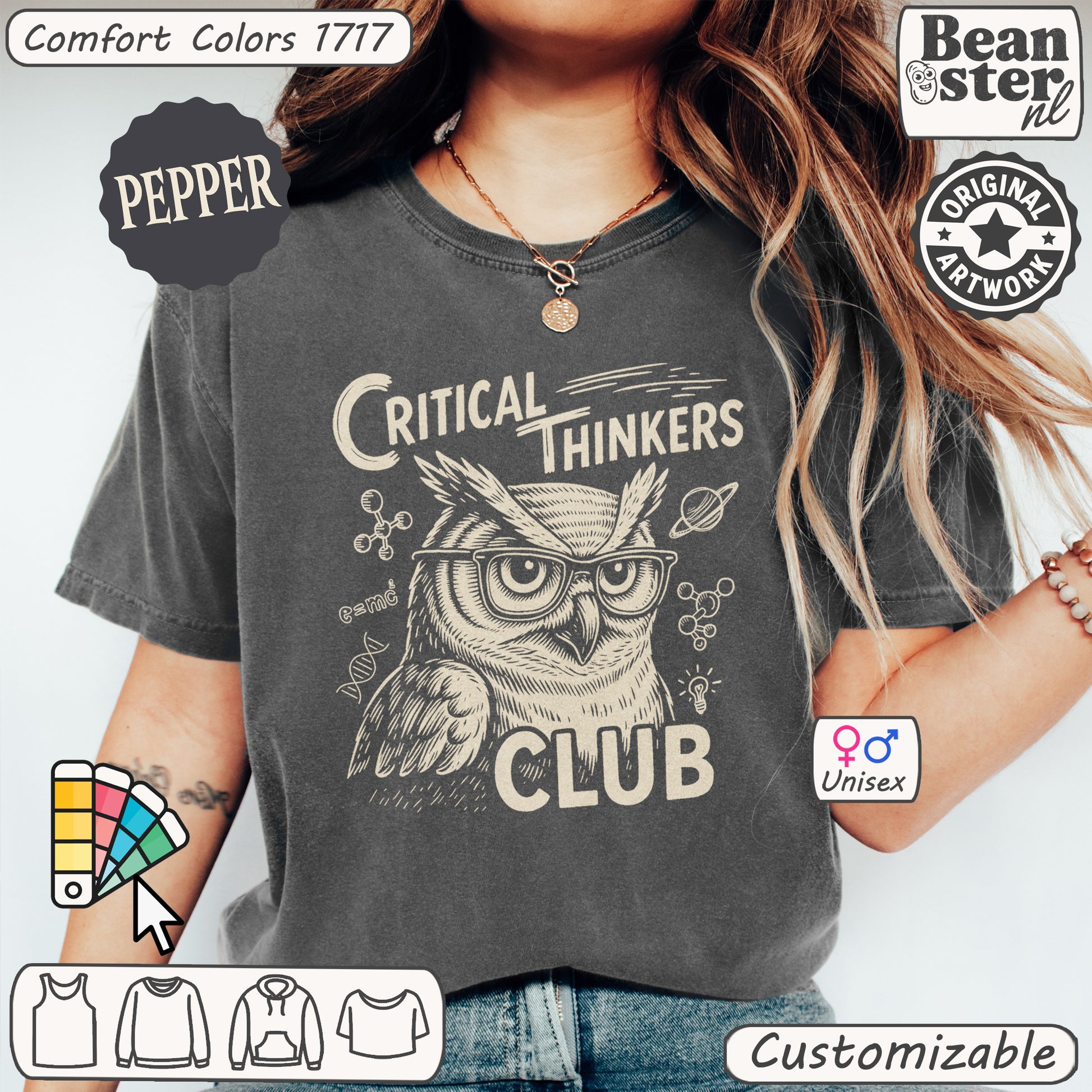 Smart academic humor tee for professors and curious minds