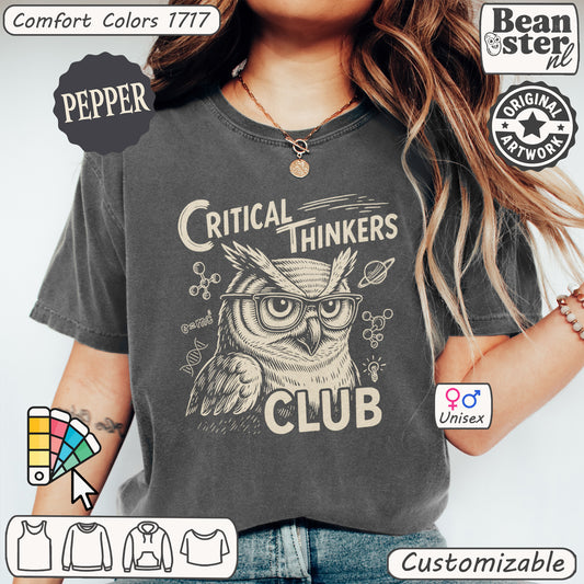 Smart academic humor tee for professors and curious minds