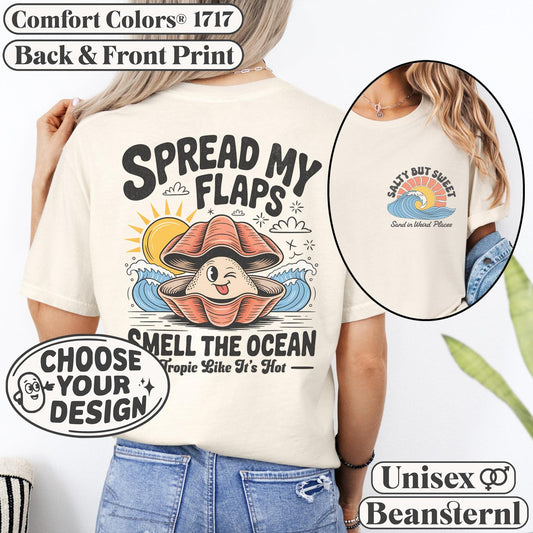 Custom front and back print shirt cc1717