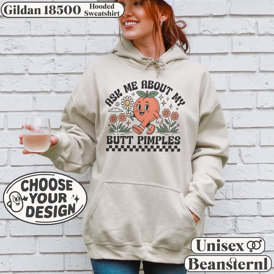 Personalized Gildan 18500 custom hoodie unisex