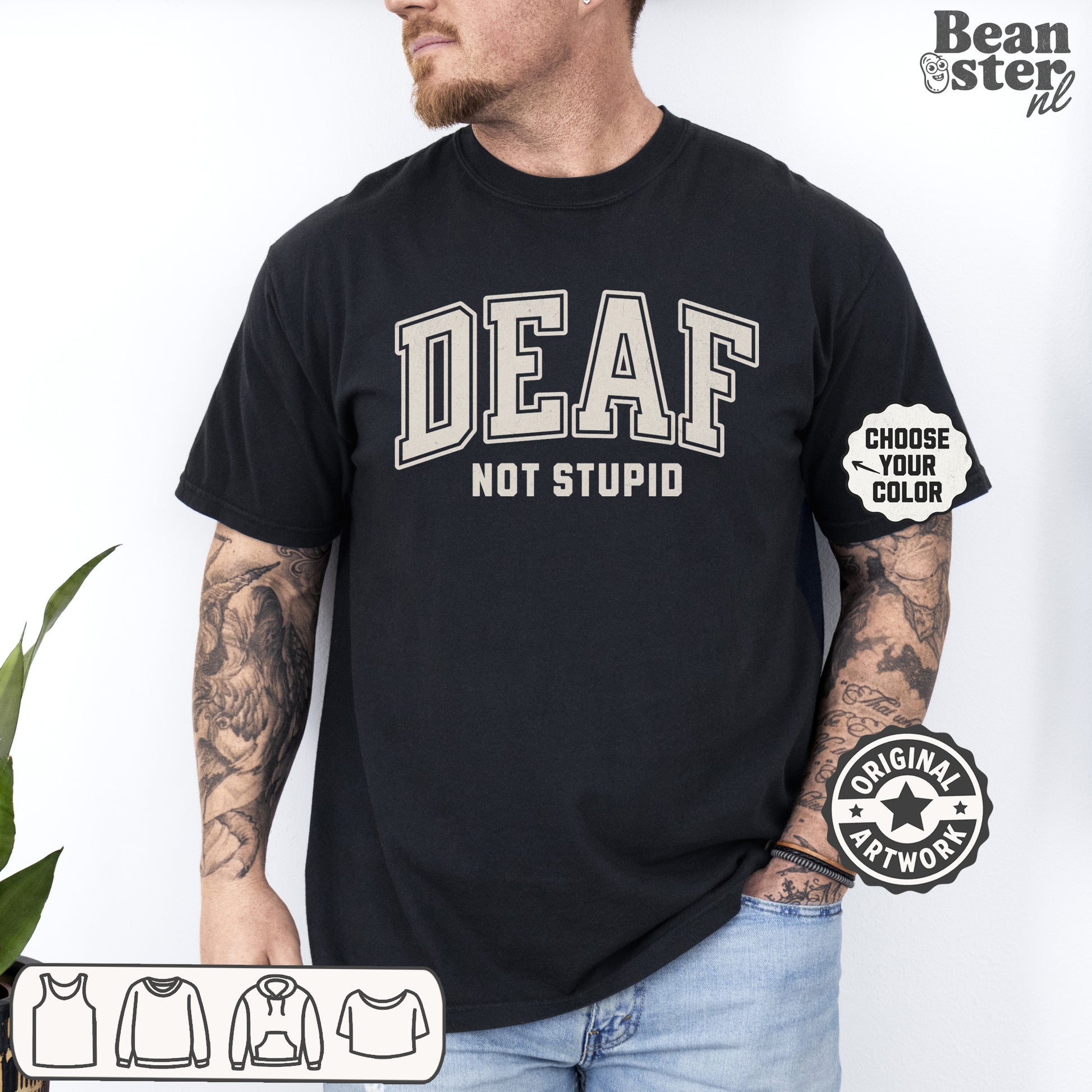Hard Of Hearing Awareness tee casual retro style