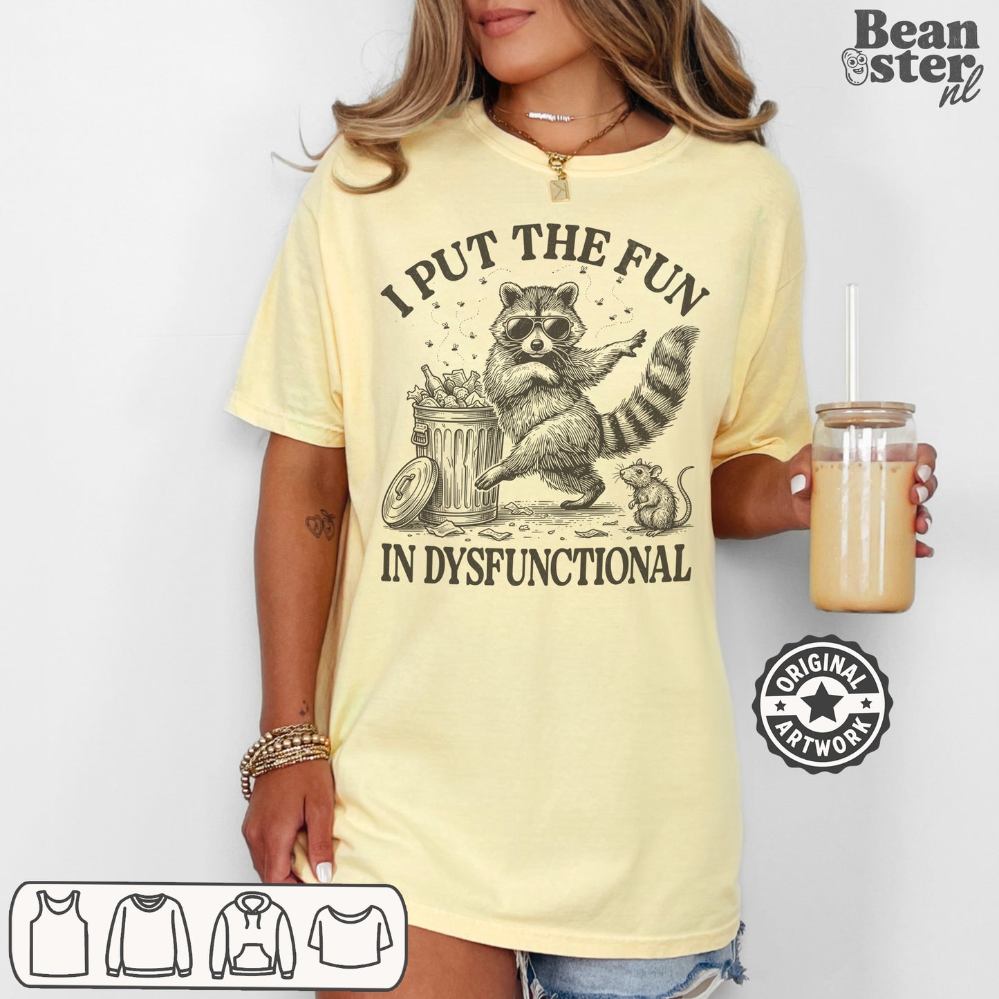 sarcastic humor graphic tee with dysfunctional quote