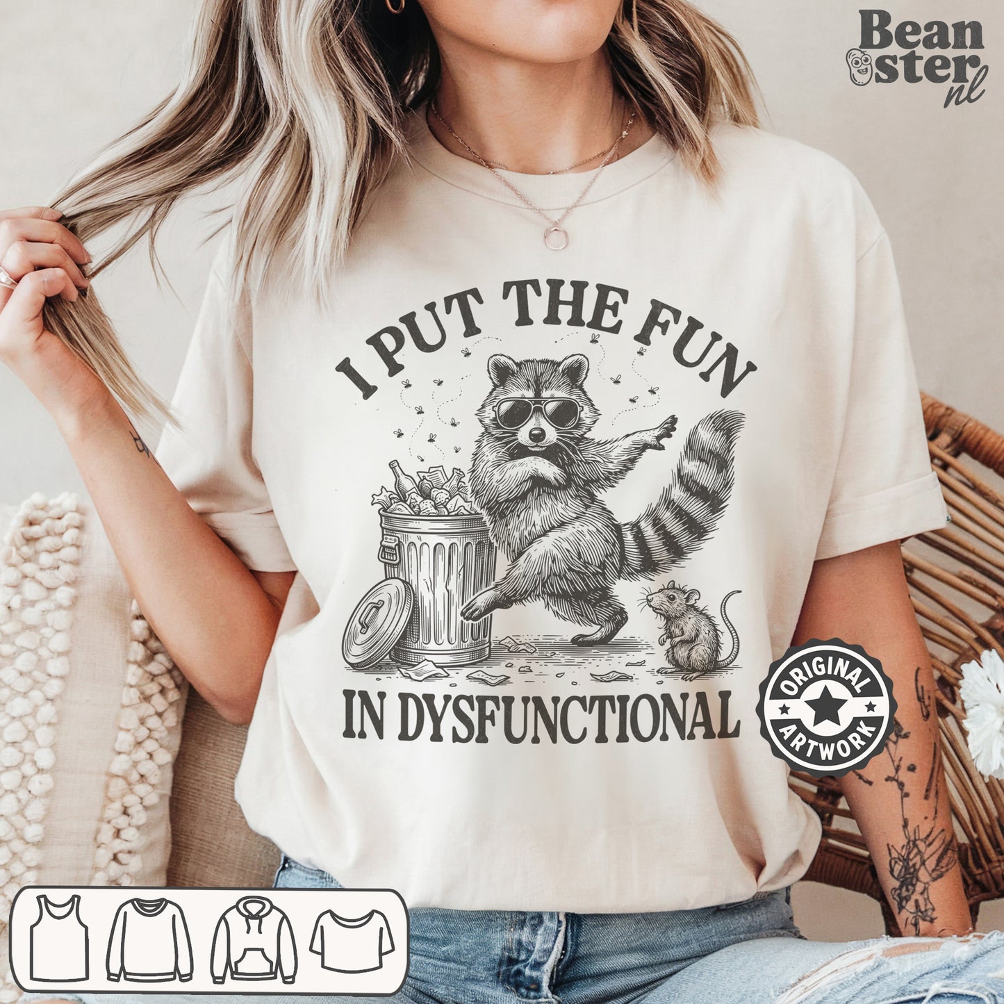 I Put the Fun in Dysfunctional funny meme t-shirt design