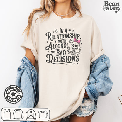 Female drinking humor tee, perfect party or girls trip gift