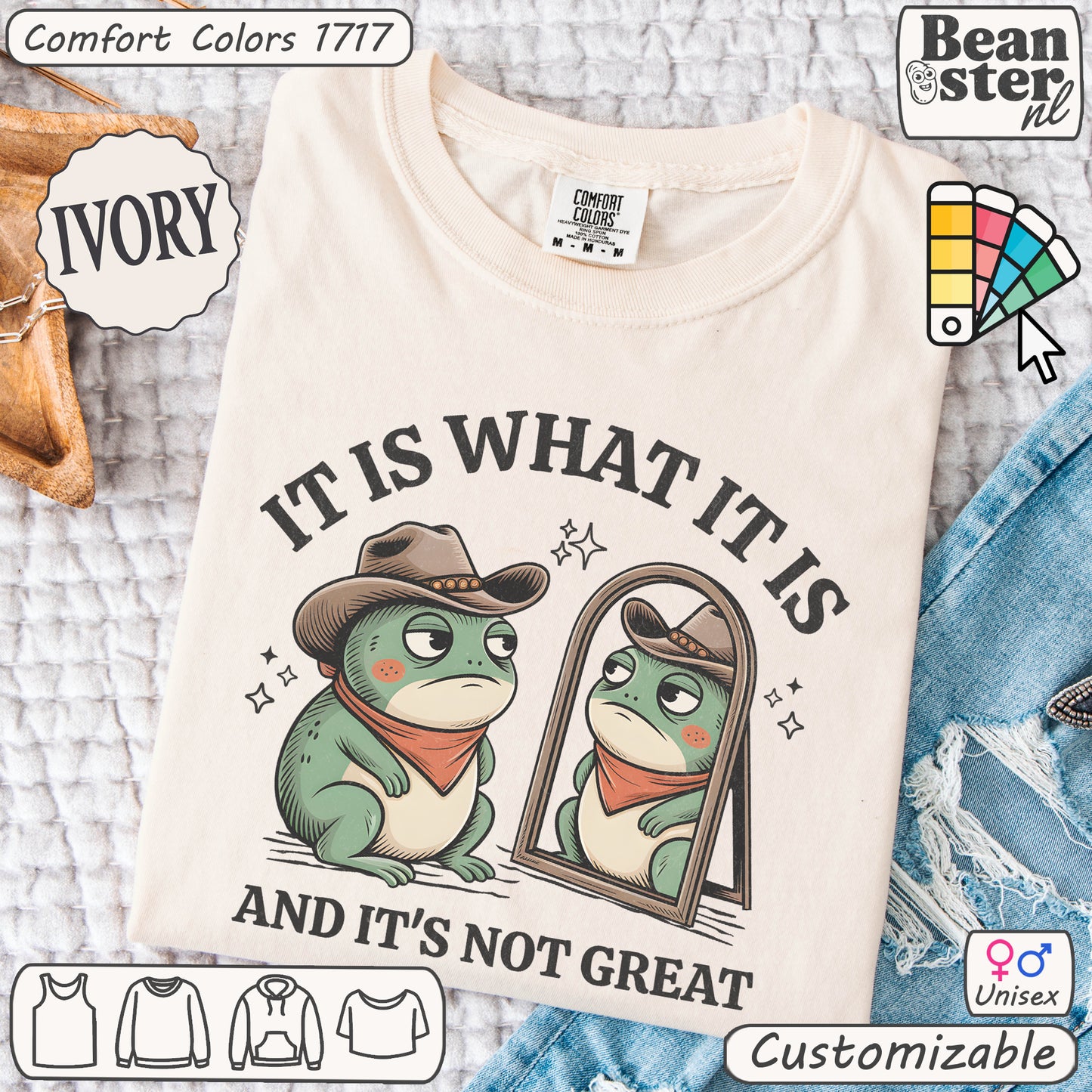 Funny unhinged Gen Z humor frog shirt – viral meme tee