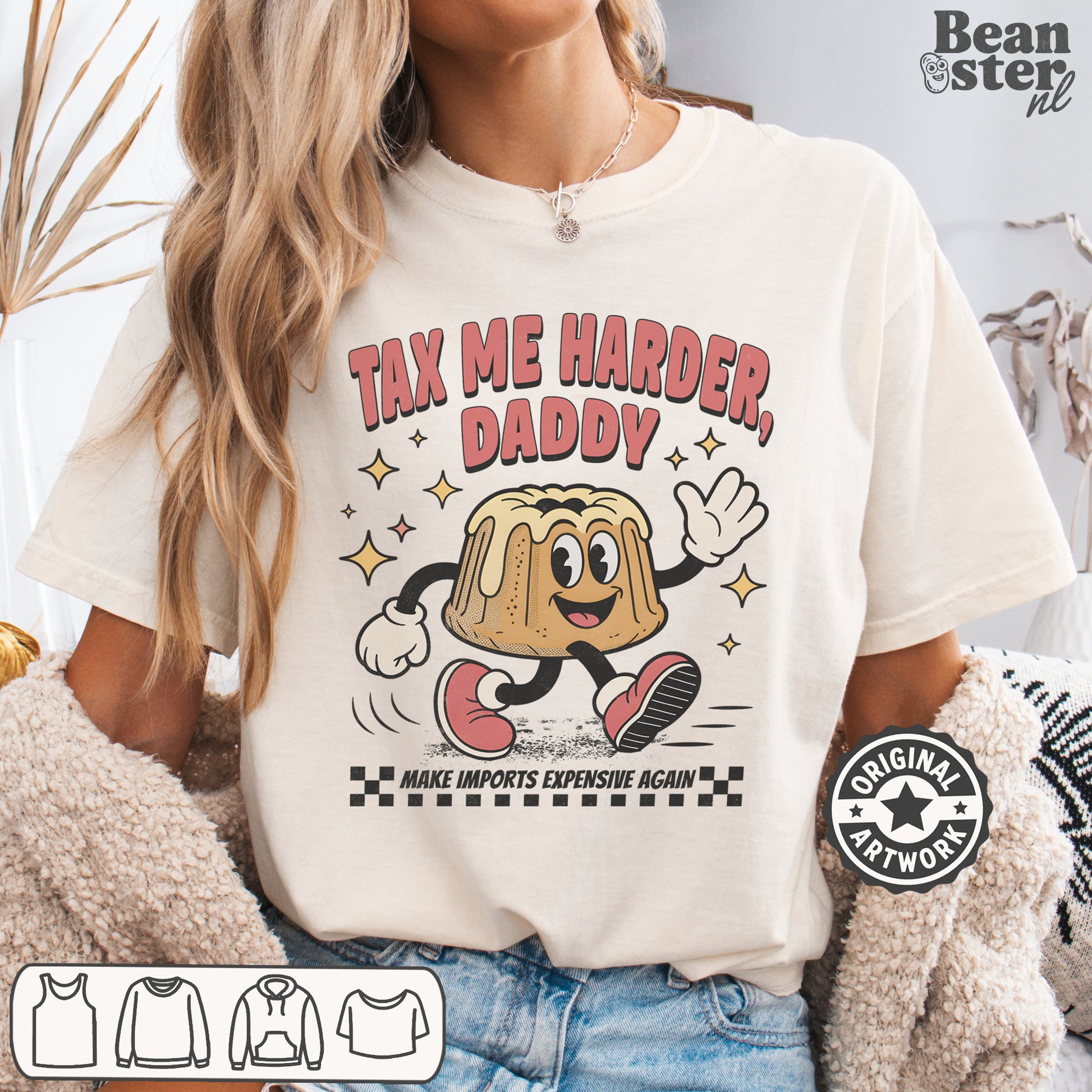 Tax Me Harder Daddy funny meme t-shirt retro graphic humor design